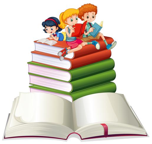 boy-and-girls-reading-books-vector